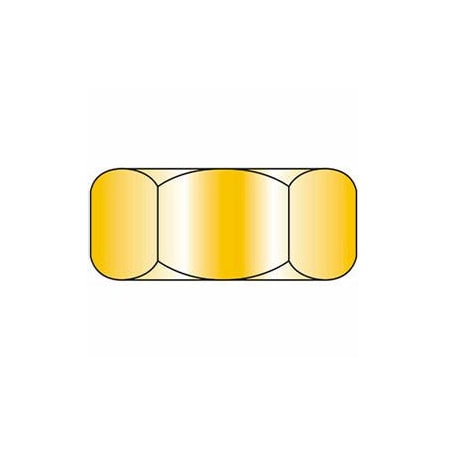 Titan Fasteners Hex Nut, M12-1.75, Steel, Class 10.9, Zinc Yellow ATT12